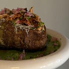 Seared Salmon Jacket Potato