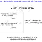 Pfizer's reply to dismiss Brook Jackson's 2nd amended complaint