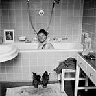 Lee Miller, growing up nude along the Hudson River