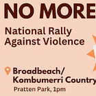 National rally against violence comes to the Gold Coast