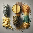 Convert Pineapple Waste into Biodegradable Plastic