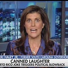 Here's Nikki Haley, Standing By For Further Humiliation