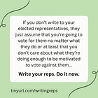 Writing Letters to Elected Representatives, a guide