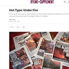 UNDER FIRE: My Latest ‘Hot Type’ Column in Byline