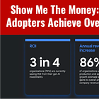 Show Me The Money: 86% Of GenAI Early Adopters Achieve Over 6% Revenue Growth