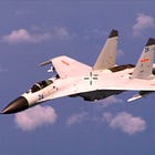 62 Chinese Military Aircraft, 6 PLAN Vessels Spotted Around Taiwan July 5th, 2024