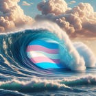 The trans wave was caused by social influences