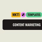 Content marketing templates 