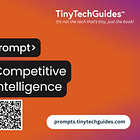 Prompt Workflow: Competitive Intelligence
