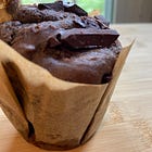 Gluten Free Olympic Triple Chocolate Muffins