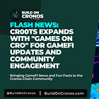 Cr00ts Expands with "Games On Cro" for GameFi Updates and Community Engagement