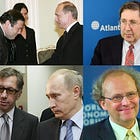 Who lobbied putin? Atlantic Council + Kremlin Oligarchs: friendship & sanctions off