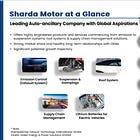 Sharda Motor: Growth at a good value