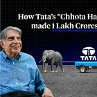 TATA Ace's growth to 1 Lakh Crore 🐘