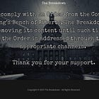 The Breakdown's muzzling should concern all media