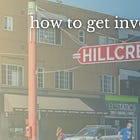 on how to get involved in hillcrest