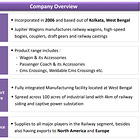 Jupiter Wagons: Order book 3X FY23 revenue, to be executed in 18 months, outlook for 85% revenue growth in FY24