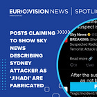 FACT-CHECK: Posts claiming to show Sky News describing Sydney attacker as ‘jihadi’ are fabricated