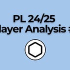 PL 24/25 - Player Radars #1