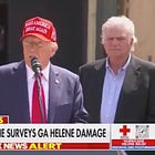 Trump Comforts Hurricane Survivors With His Usual Lies And Mendacious Bullsh*t