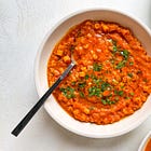 La zuppa di lenticchie rosse speziate di Meryl