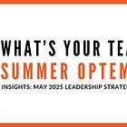 What's Your Team's Summer OpTempo? 