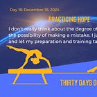 Day 18: Practicing Hope