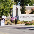 Stealth homophobes inside Pride Events as well as protesting outside. Cathedral of Hope, Latino Pride, Cedar Springs events. Updated 1,2.