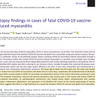 BREAKING--Peer-Reviewed, Published: Autopsy Findings in Cases of Fatal COVID-19 Vaccine-Induced Myocarditis