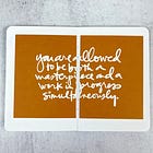 Why Your Multi-Passionate Type-A Mind Needs a Daily Feminist Scrapbooking Habit