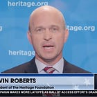Heritage Foundation Creep Licks His Lips Over American Revolution Supreme Court Just Started