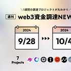 ZKsyncのElastic Chainを活用したL2のSophonがBinance Labsから調達、他6件【資金調達PJまとめ】
