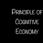 Atomic Knowledge #6: Principle of Cognitive Economy