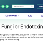 LNPs Contaminated with Endotoxin?