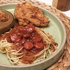 Jollibee Chicken Joy with Jolly Spaghetti in just under $5!