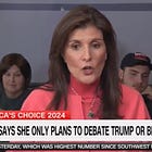 All Future Republican Debates Canceled Because Trump Won't Show Up And Nikki Haley's Delusional