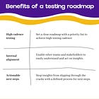 How to Create, Maintain and Use a Testing Roadmap