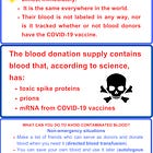 BLOOD DONATION AND COVID VACCINES SUMMARY 