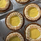 Pandan Calamansi Pie