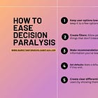 💡MFG #15: Decision Paralysis, The P4 Quadrant & Comparison Pages