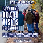 Planning Board Visits Brigadoon