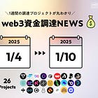 AI搭載の取引プラットフォームVOOXが$50M調達、分散型AI OSの0G LabsがPublic Sale実施、他全26PJ【資金調達PJまとめ】