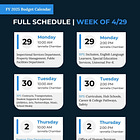 Prepare for Week 2 Hearings on Boston’s FY25 Budget