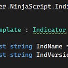 Indicator Template for NinjaTrader 8 (NinjaScript)