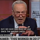 Chuck Schumer's Desperate Denial Tour Day 2, With Stacey Abrams And Possibly The Magna Carta