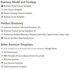 30+ Free Product Management Templates