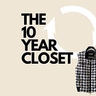 The 10 Year Closet 001 | A houndstooth puffer vest 