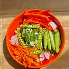 Soba-Inspired Noodle Bowl with Ginger-Tahini Dressing