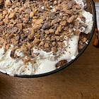 Chocolate Toffee Brownie Trifle