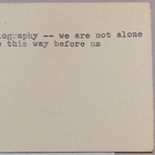 It Speaks: Biographers in Conversation